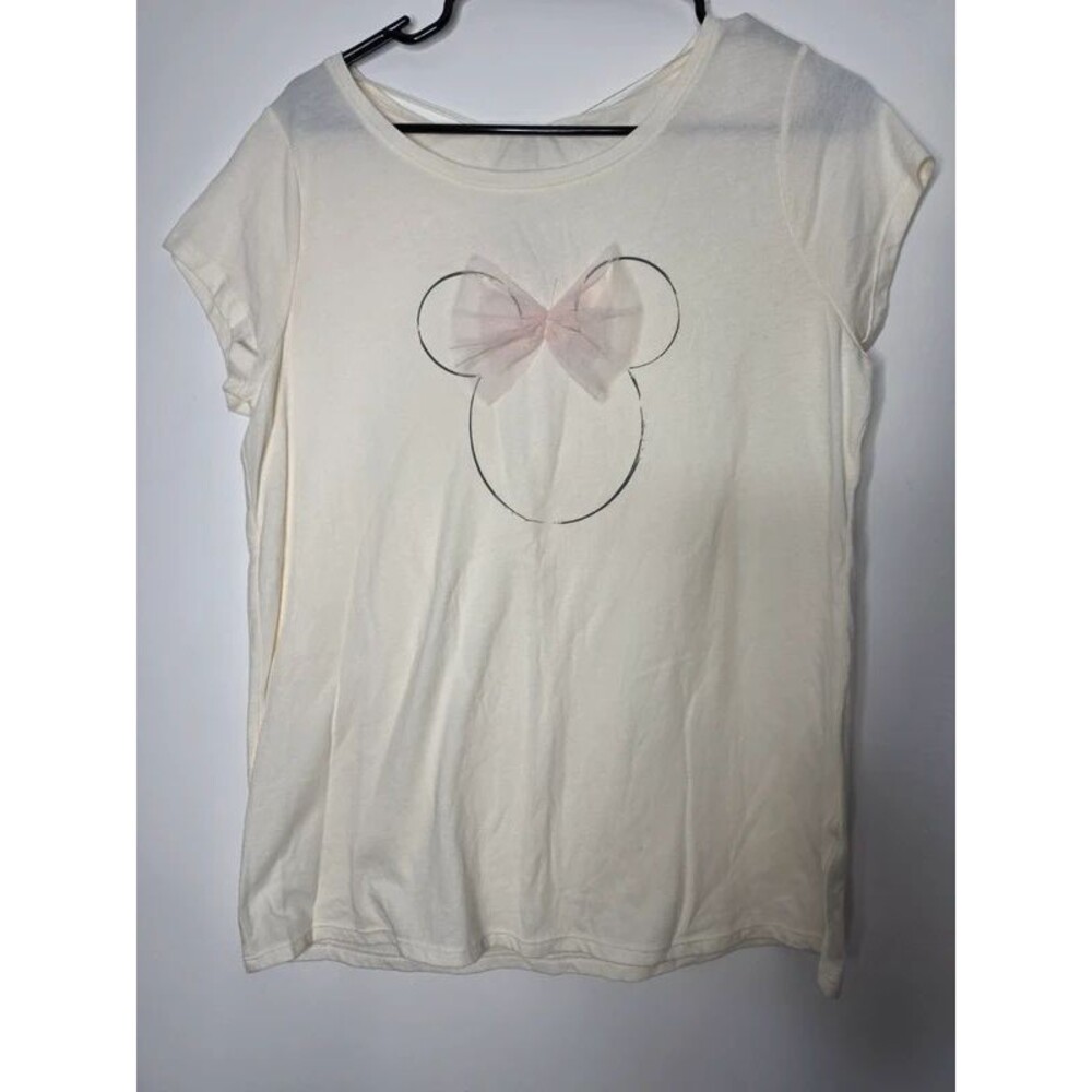 NWT Disney LC Lauren Conrad Minnie Mouse Graphic Tee Size M
